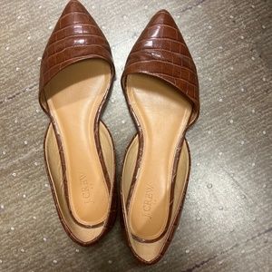 J. Crew Brown Flats